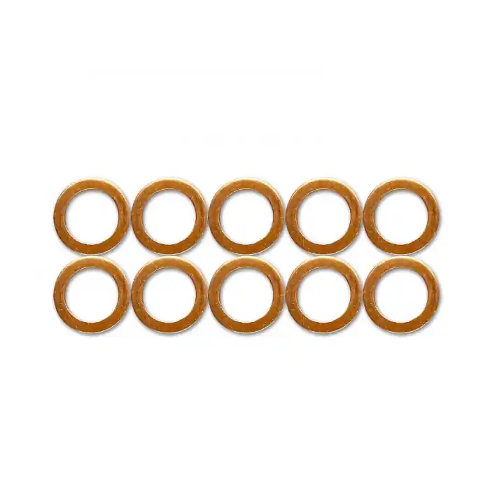 Snelle Levering HEL 10 stuks koperen pakking ring 10mm